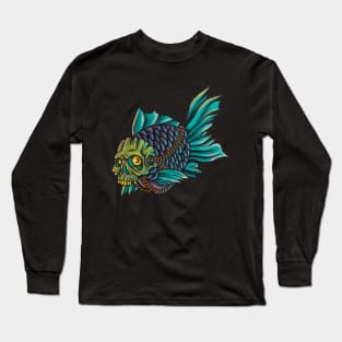 Skull fish Long Sleeve T-Shirt